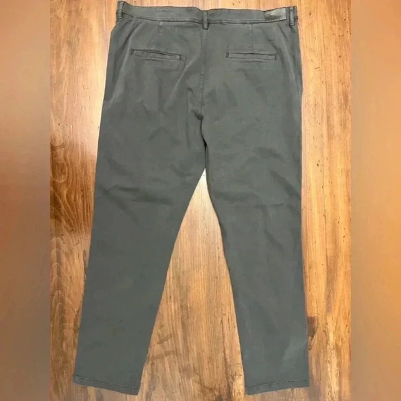 Rails Thomas Twill Chino Pants Size 38 Charcoal Business Casual Neutral $228 NWT - Picture 3 of 16